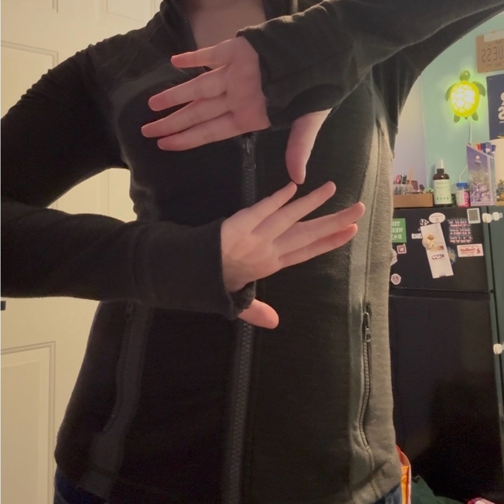 lululemon striped green define Jacket